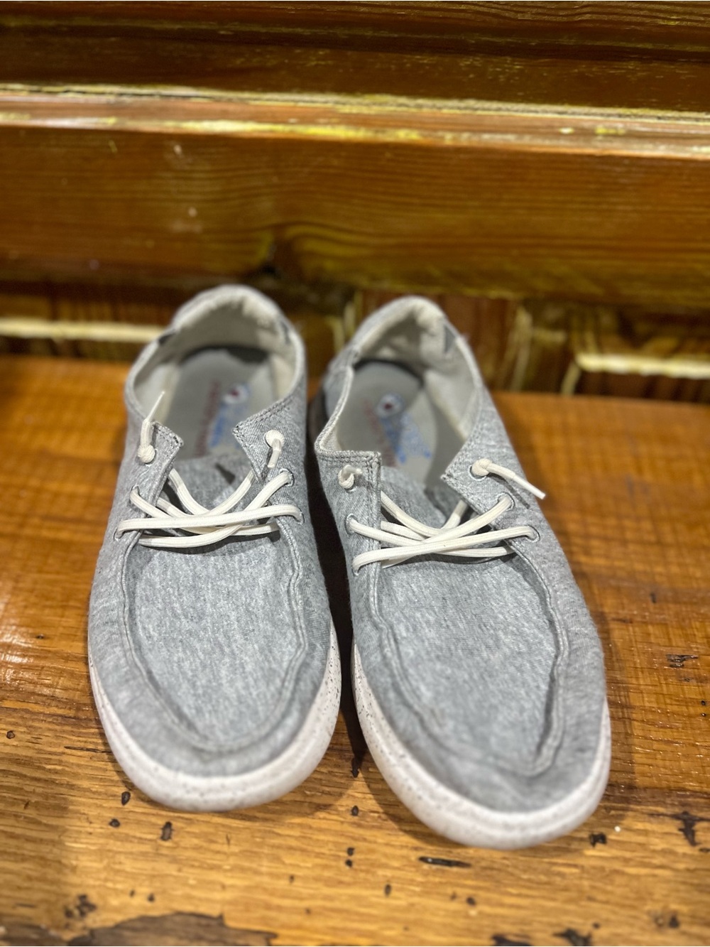BOBS from Skechers Women's Light Gray Slip-On Loafers